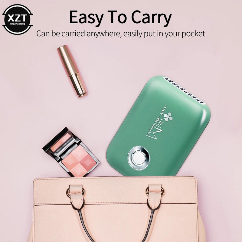 Φορητός φορητός άφυλλος μικρός ανεμιστήρας USB φόρτισης εμβολιασμός φύτευση ψεύτικης βλεφαρίδας πιστολάκι μαλλιών εμβολιασμένα αξεσουάρ βλεφαρίδων