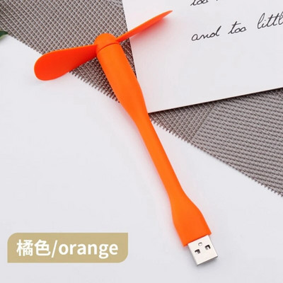 Mini USB ventiliatorius Lankstus lankstomas ventiliatorius, skirtas Power Bank nešiojamojo kompiuterio kintamosios srovės įkrovikliui nešiojamas rankinis ventiliatorius, skirtas kompiuterio vasaros įtaisui