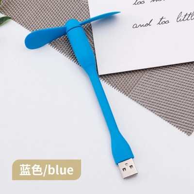 Mini USB ventiliatorius Lankstus lankstomas ventiliatorius, skirtas Power Bank nešiojamojo kompiuterio kintamosios srovės įkrovikliui nešiojamas rankinis ventiliatorius, skirtas kompiuterio vasaros įtaisui