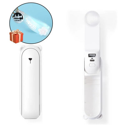 Ανεμιστήρας μπρελόκ USB μίνι πτυσσόμενος μικρός ανεμιστήρας εξωτερικού χώρου με ελαφρύ φορητό ανεμιστήρα δώρου κρεμαστό τσάντα