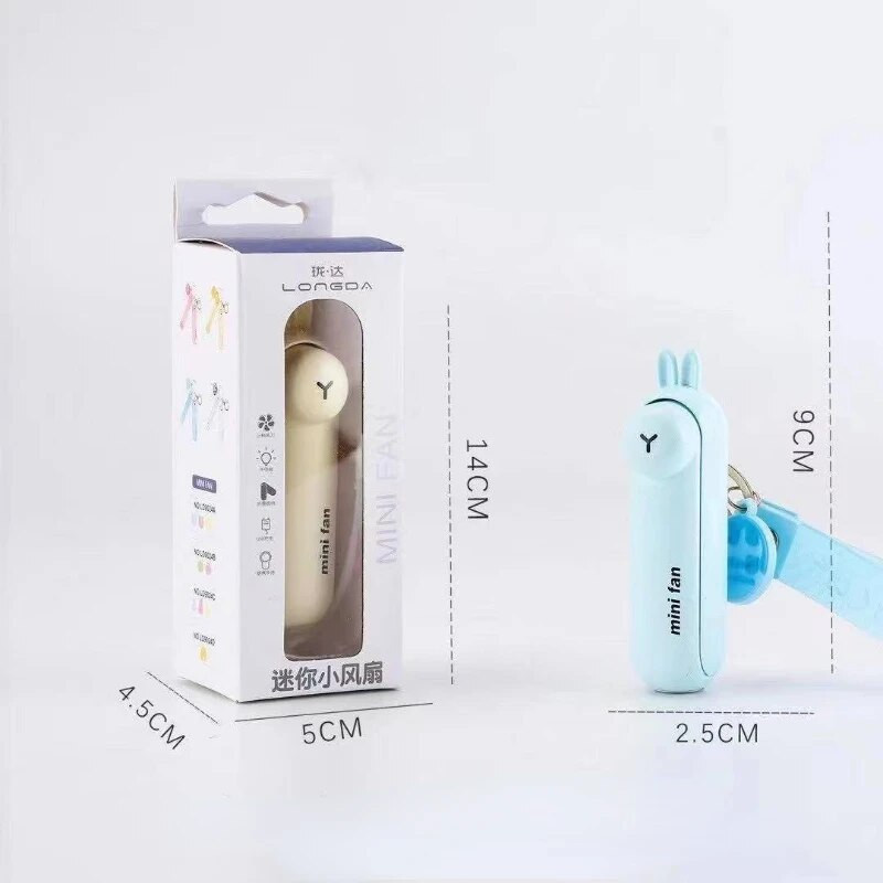 Ανεμιστήρας μπρελόκ USB μίνι πτυσσόμενος μικρός ανεμιστήρας εξωτερικού χώρου με ελαφρύ φορητό ανεμιστήρα δώρου κρεμαστό τσάντα