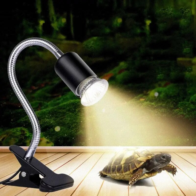 220V 25W 50W 75W Lemmiklooma roomaja kilpkonna soojenduslamp, tagumine soojendusvalgus UVA UVB täisspektriga ultraviolettlamp E27