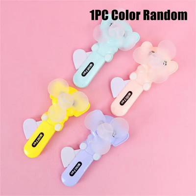 Pārnēsājama ventilatora rokasgrāmata bez akumulatora dzesētāja mini vēja jaudas rokas ventilatora gaisa dzesētājs studentu kempinga dzesēšanas ierīcēm