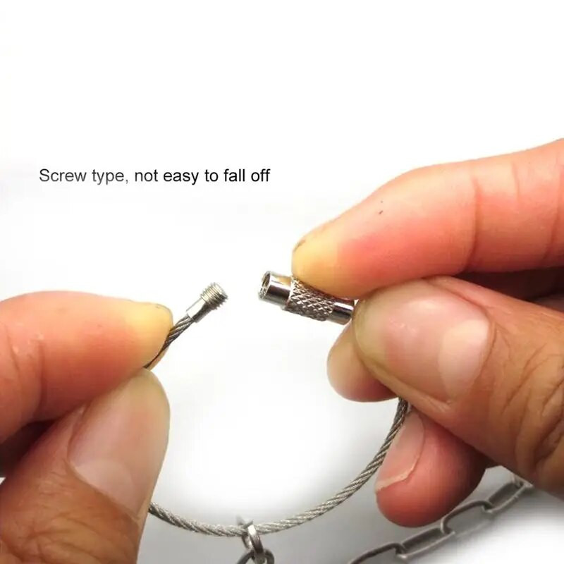 Madárpapagáj láblánc rozsdamentes acél boka lábgyűrű állvány lánc kültéri repüléshez madárkiképzéshez SMLXL