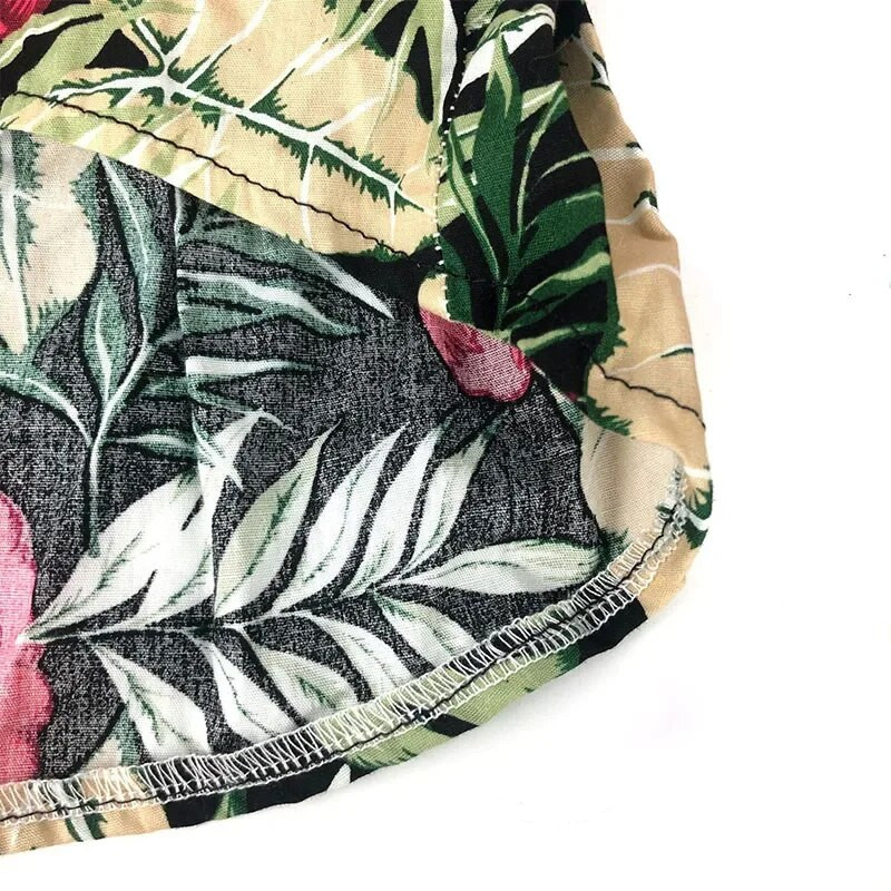Haina pentru animale de companie în stil hawaian Rochie de vară pentru câini pentru câini mici și buldogi francezi Îmbrăcăminte exterioară subțire pentru costum de câini Îmbrăcăminte pentru cățeluși