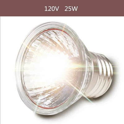 25/50/75W UVA+UVB 3.0 Rāpuļu lampas spuldze Bruņurupucis Basking UV gaismas spuldzes Apkures lampa Abinieki Ķirzakas Temperatūras kontrolieris
