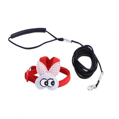 Regulējama papagaiļa siksna, kas novērš pārtraukumu, īpaši viegla putnu apmācības siksna un pavadas komplekts, piederumi putniem