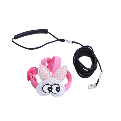 Regulējama papagaiļa siksna, kas novērš pārtraukumu, īpaši viegla putnu apmācības siksna un pavadas komplekts, piederumi putniem