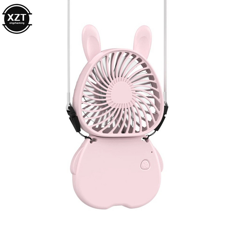 Viseći ventilatori za vrat Sklopivo stolno USB punjenje Mute Ventilator za hlađenje Ručni mali ventilatori Ljetni prijenosni mini hladnjak zraka