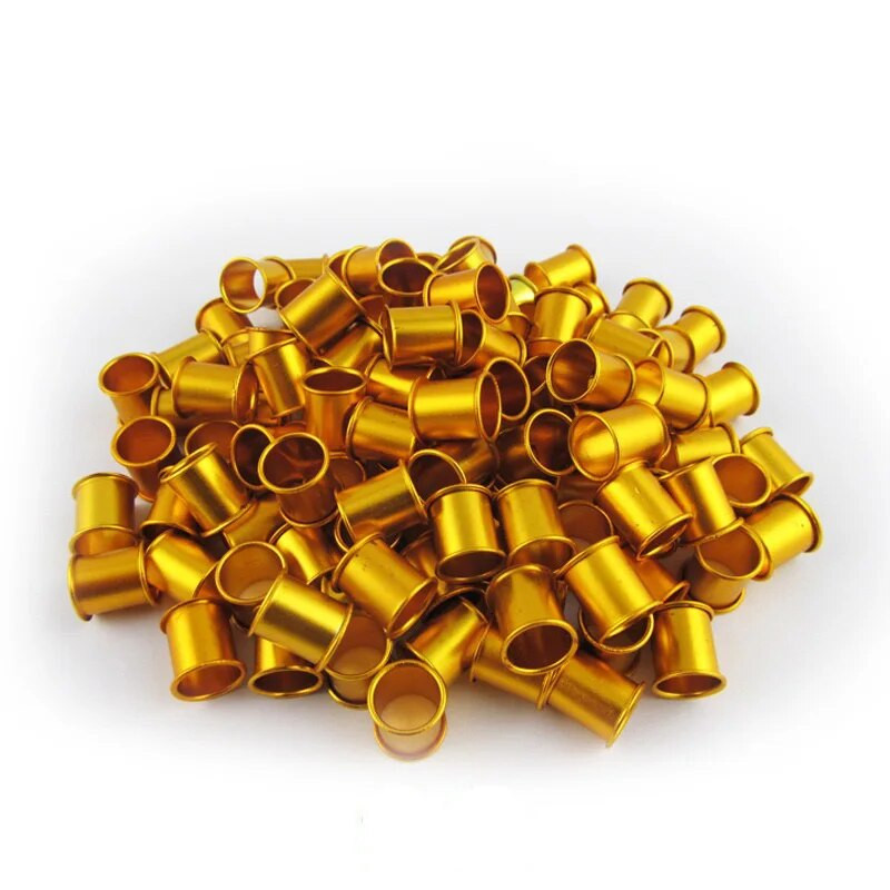 100 vnt. balandžių žiedai 8 mm aliuminio žiedo identifikavimo žiedas balandžių žiedo spalva balandžių pėdos žiedas balandžių reikmenys paukščių reikmenys