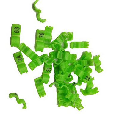 20 τμχ Εσωτερική διάμετρος 2,7 χιλιοστά 3 χιλιοστά 4 χιλιοστά 4,5 χιλιοστά 5 χιλιοστά Καναρίνι με κλιπ δαχτυλίδι Bird Pigeon Small Parrot Leg Rings Birds Foot Rings Bird Clip Ring