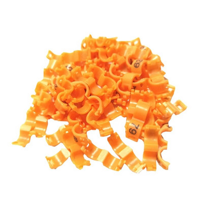 20 τμχ Εσωτερική διάμετρος 2,7 χιλιοστά 3 χιλιοστά 4 χιλιοστά 4,5 χιλιοστά 5 χιλιοστά Καναρίνι με κλιπ δαχτυλίδι Bird Pigeon Small Parrot Leg Rings Birds Foot Rings Bird Clip Ring