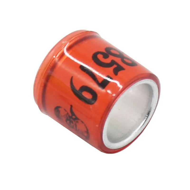 50 db 2024 alumínium műanyag galambtalp gyűrű szám betűvel Madárláb jelző gyűrűk Légyverseny azonosító kör Zarándokok