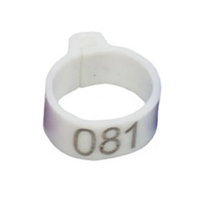 100 gab. Iekšējais diametrs 10 mm Baloža kāja Mājputns Balodis Papagailis Saspraudes Gredzeni Lenta Pēdu Gredzens Baložu piederumi Putnu piederumi