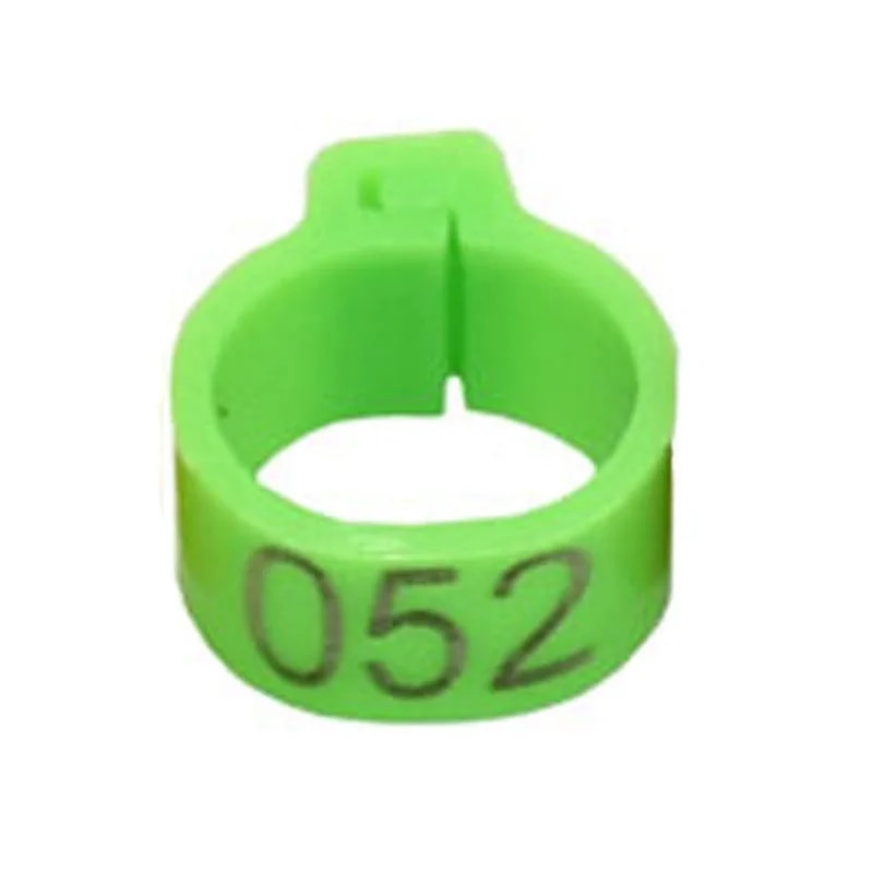 100 gab. Iekšējais diametrs 10 mm Baloža kāja Mājputns Balodis Papagailis Saspraudes Gredzeni Lenta Pēdu Gredzens Baložu piederumi Putnu piederumi