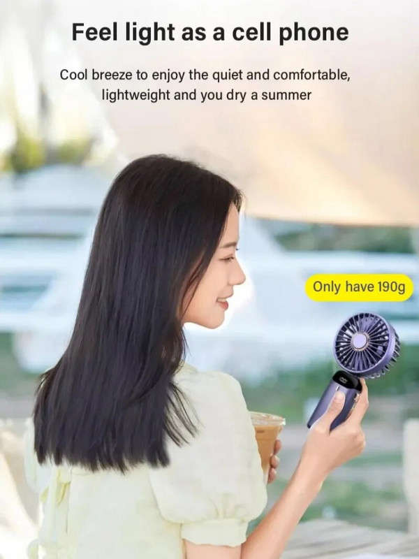 Μίνι φορητός ανεμιστήρας Student Mini Πτυσσόμενος ανεμιστήρας χειρός Μικρός ηλεκτρικός ανεμιστήρας Μίνι ανεμιστήρας ψηφιακού αρώματος