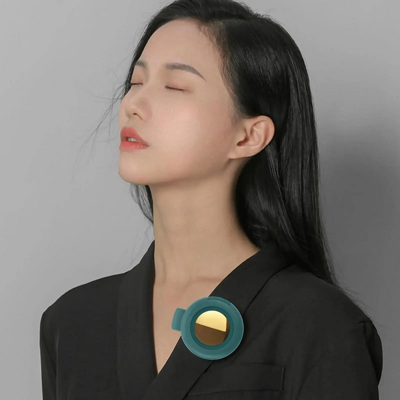 MF019 Mini viesulis, pārnēsājams ar spriegumu uz uzlādes ventilatora jostasvietas spailis Mini viesulis ventilators 3 ātrumu brīvroku ierīce, kluss, spēcīgs vējš