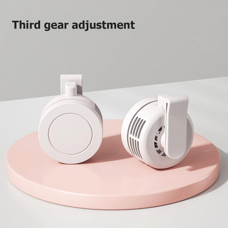 Ηλεκτρικός ανεμιστήρας ψύξης αέρα Φορητός ανεμιστήρας ανάρτησης χωρίς λεπίδες Μίνι ανεμιστήρας κλιματισμού 900mAh φόρτισης USB για εξωτερική εργασία στο σπίτι