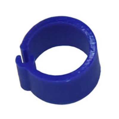 100 gab. Iekšējais diametrs 8 MM putna baloža pēdas gredzens desmit krāsās bez teksta Viegls svars Darbības brīvība Mājputnu gredzens putnu nēsāšana