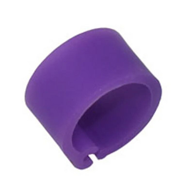 100 gab. Iekšējais diametrs 8 MM putna baloža pēdas gredzens desmit krāsās bez teksta Viegls svars Darbības brīvība Mājputnu gredzens putnu nēsāšana