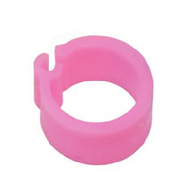 100 gab. Iekšējais diametrs 8 MM putna baloža pēdas gredzens desmit krāsās bez teksta Viegls svars Darbības brīvība Mājputnu gredzens putnu nēsāšana