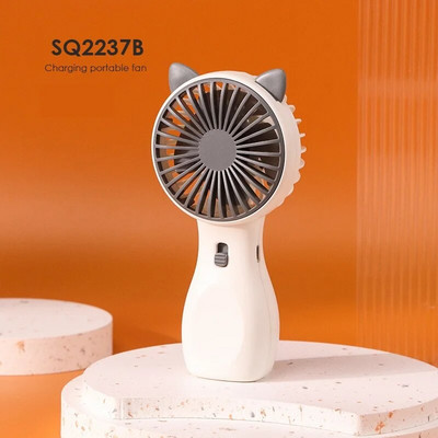 Uus USB-miniventilaator kaasaskantav käeshoitav ventilaator Laetav mini-mugav ventilaatoritasku suurus Madala müratasemega väikese elektrilise ventilaatori üliõpilaste ühiselamu