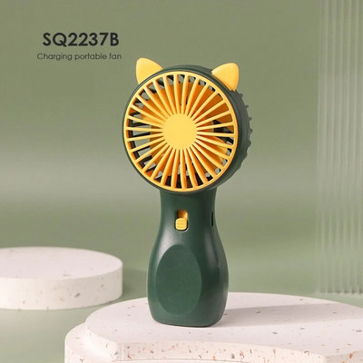 Uus USB-miniventilaator kaasaskantav käeshoitav ventilaator Laetav mini-mugav ventilaatoritasku suurus Madala müratasemega väikese elektrilise ventilaatori üliõpilaste ühiselamu
