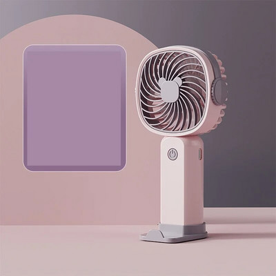 2024 USB mini ventilátor hordozható kézi ventilátor újratölthető mini praktikus ventilátor zseb mérete alacsony zajszint kis elektromos ventilátor diák kollégium
