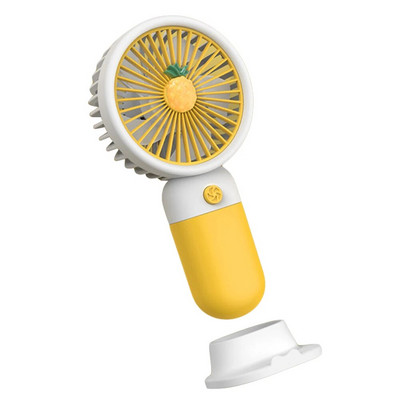 Ηλεκτρικός ανεμιστήρας με αποσπώμενη βάση Επιτραπέζιος ανεμιστήρας ψύξης φορητός ανεμιστήρας επιφάνειας εργασίας Χαριτωμένο σχέδιο για ταξίδια σε εσωτερικούς χώρους