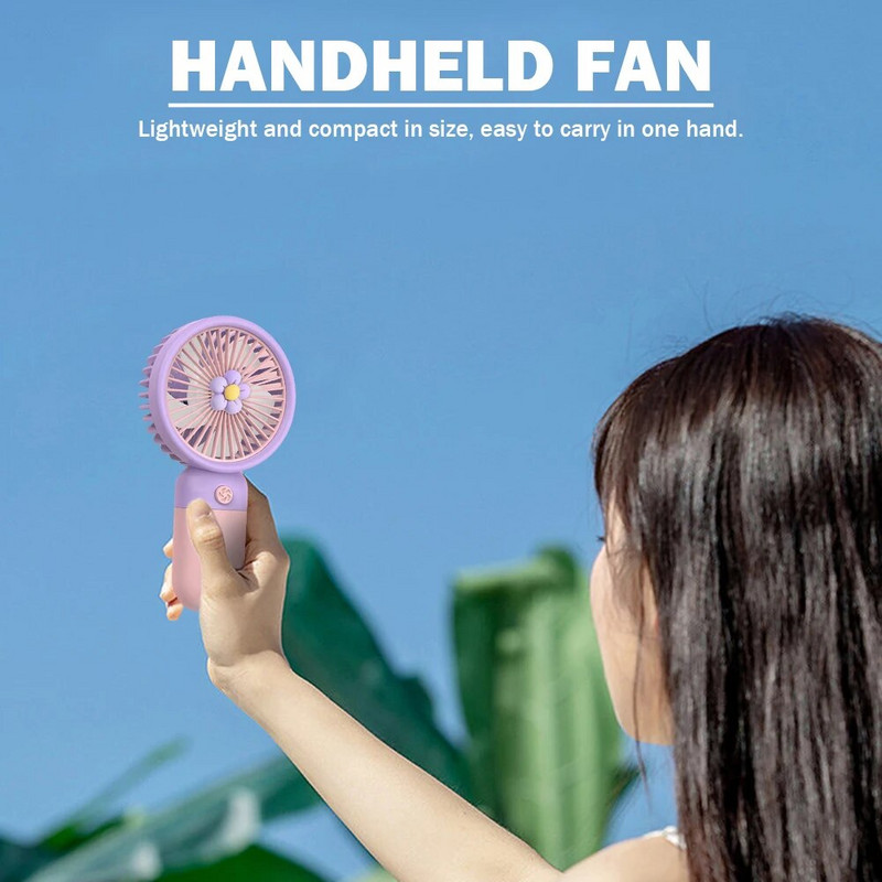 Ηλεκτρικός ανεμιστήρας με αποσπώμενη βάση Επιτραπέζιος ανεμιστήρας ψύξης φορητός ανεμιστήρας επιφάνειας εργασίας Χαριτωμένο σχέδιο για ταξίδια σε εσωτερικούς χώρους