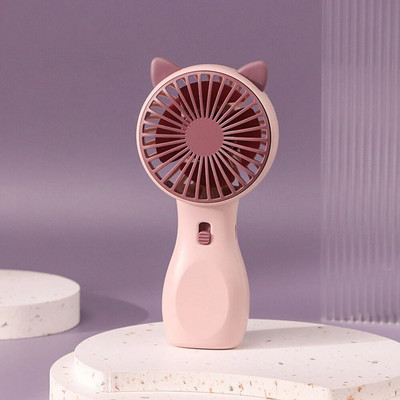 Μίνι ανεμιστήρας φορητός ανεμιστήρας νυχτερινής τσέπης Χειρός ανεμιστήρας φόρτισης USB 2 ταχυτήτων Ρυθμιζόμενος ανεμιστήρας καλοκαιρινής ψύξης για οικιακό εξωτερικό χώρο