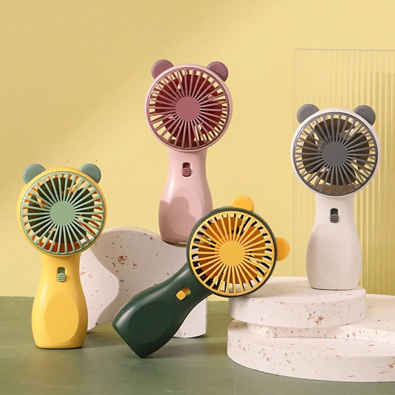 Μίνι ανεμιστήρας φορητός ανεμιστήρας νυχτερινής τσέπης Χειρός ανεμιστήρας φόρτισης USB 2 ταχυτήτων Ρυθμιζόμενος ανεμιστήρας καλοκαιρινής ψύξης για οικιακό εξωτερικό χώρο