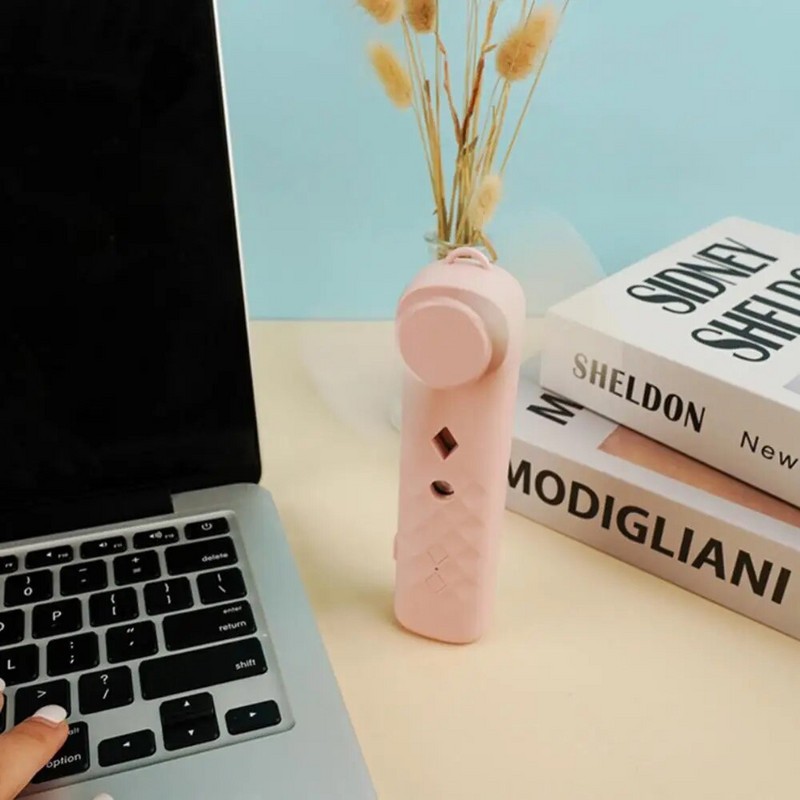 2 vienā pārnēsājams mini ventilators gaisa mitrinātājs USB uzlādējams rokas ventilators ūdens smidzinātājs miglas ventilators seja Tvaikonis gaisa kondicionieris dzesēšanas ventilators