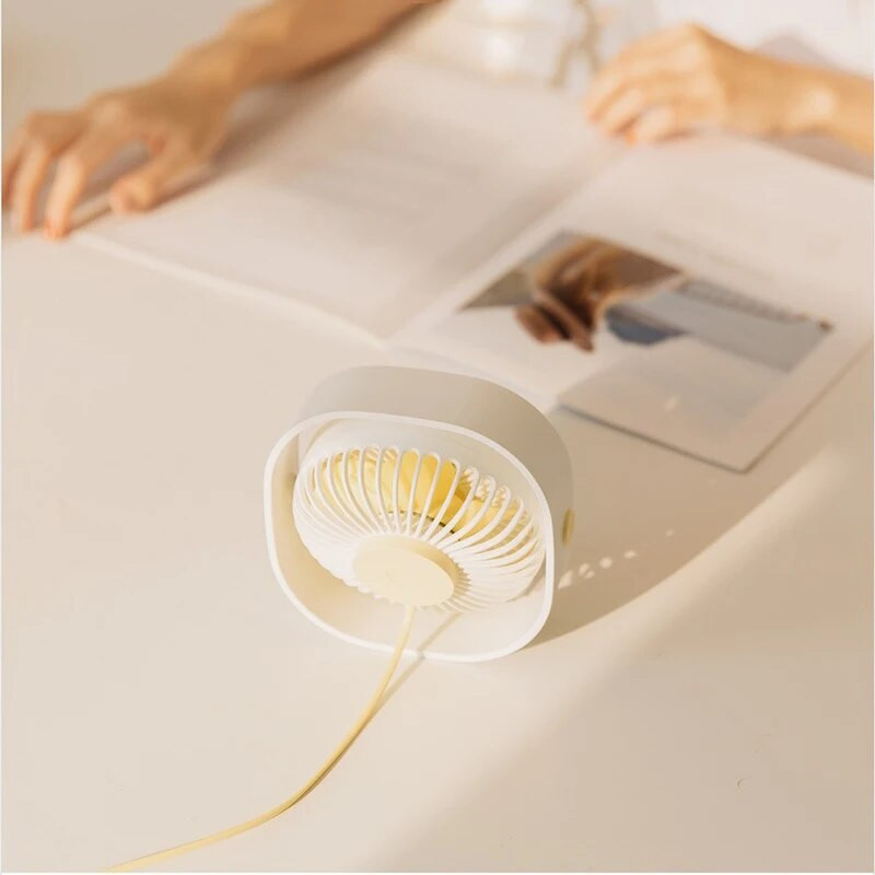 Mini ventilatori Galda ventilators USB rakstāmgalda ventilators Jaudīgi pārnēsājami, klusi, 3 ātrumu vēja, galddatora personīgie ventilatori mājas biroja automašīnām iekštelpām ārā