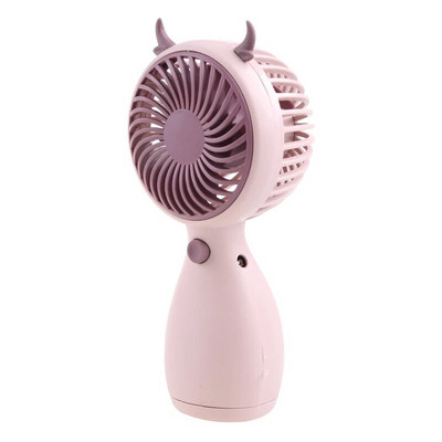 Стилен личен вентилатор Мощен USB акумулаторен мини вентилатор с мигли със сладък дизайн