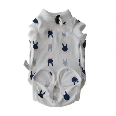 Kokvilnas mājdzīvnieku ķirurģija rehabilitācijas apģērbs pēcoperācijas kaķu apģērbs kaķu atveseļošanās aizsardzības uzvalks kaķēnu veste kaķu aksesuāri