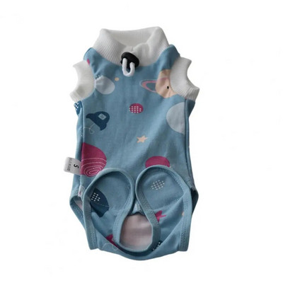 Kokvilnas mājdzīvnieku ķirurģija rehabilitācijas apģērbs pēcoperācijas kaķu apģērbs kaķu atveseļošanās aizsardzības uzvalks kaķēnu veste kaķu aksesuāri