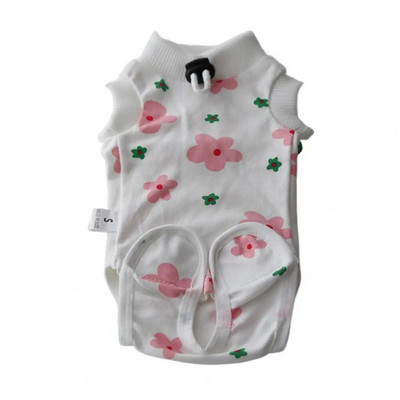 Kokvilnas mājdzīvnieku ķirurģija rehabilitācijas apģērbs pēcoperācijas kaķu apģērbs kaķu atveseļošanās aizsardzības uzvalks kaķēnu veste kaķu aksesuāri