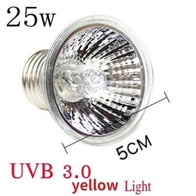 220V 25/50/75/W UVA+UVB Roomajate lambipirn Kilpkonn peesitav UV-lambipirnid Küttelamp Kahepaiksed Sisalikud Temperatuurikontroller