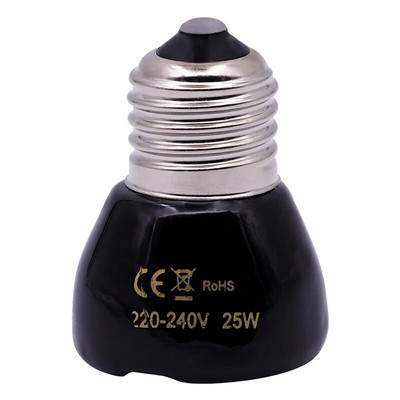 Rāpuļu lampa Mini keramikas lampa Mājdzīvnieku siltuma spuldze Spuldze Bruņurupucis sildošs UV spuldzes Abinieki Ķirzakas Temperatūras kontrolieris