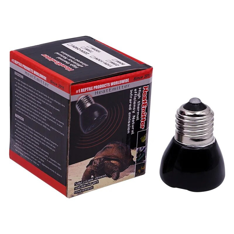 Rāpuļu lampa Mini keramikas lampa Mājdzīvnieku siltuma spuldze Spuldze Bruņurupucis sildošs UV spuldzes Abinieki Ķirzakas Temperatūras kontrolieris