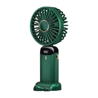 Φορητός ανεμιστήρας χειρός 5000 mAh Μικρός ηλεκτρικός ανεμιστήρας Πτυσσόμενος ανεμιστήρας Επιτραπέζιος ανεμιστήρας USB Mini ανεμιστήρας Οικιακή συσκευή για κάμπινγκ στο γραφείο στο σπίτι