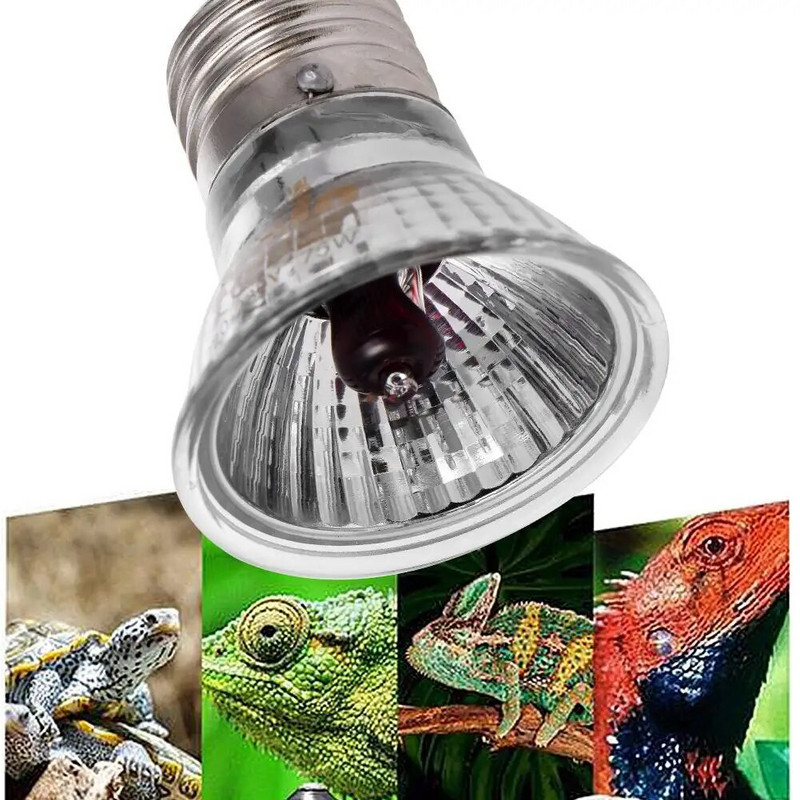 Jauns rāpuļu bruņurupuču čūskas pilna spektra apsildes lampa UVA+UVB saules gaisma karsta Pārdodu mājsaimniecībai nepieciešamās lampas