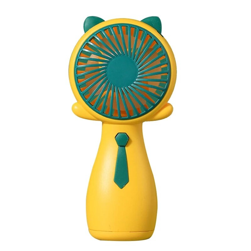 Χαριτωμένος ανεμιστήρας χειρός Μικρός ανεμιστήρας ψύξης Φορητός ανεμιστήρας βλεφαρίδων USB 3 ταχυτήτων ρυθμιζόμενος μίνι ανεμιστήρας εξαερισμού χαμηλού θορύβου