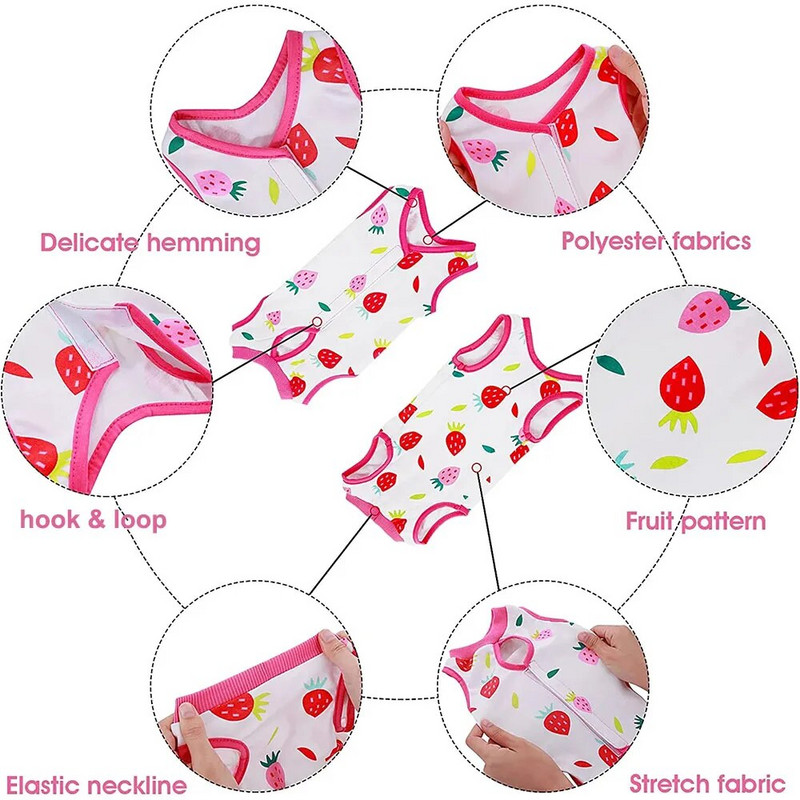 Kaķu profesionāls ķirurģiskas atveseļošanās tērps kaķiem, suņiem E-apkakle Alternatīva kaķēnu kucēniem Ķermeņa aptinumi Elpojošs mājdzīvnieku apģērbs