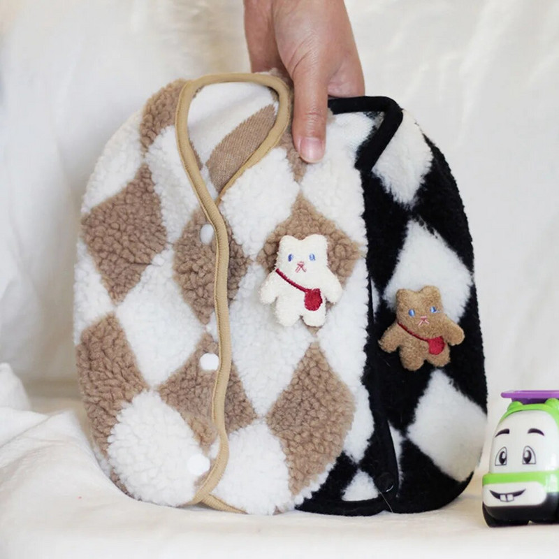 Modes Ziemas Kaķu Apģērbs Mīksts Mājīgs Silts Flīsa Sfinksa Kostīms Mājdzīvnieka Veste Džemperis Kucēns Suns Kaķēns Jaka Mētelis Pleds Kaķu Apģērbs