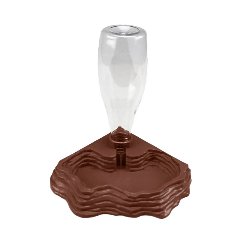 400 ml mājdzīvnieku reptn trauku bļoda bruņurupuča ķirzakas baseins rāpuļu kastes barošanai Bruņurupuču barotājs Ūdens dozators dzeramā strūklaka