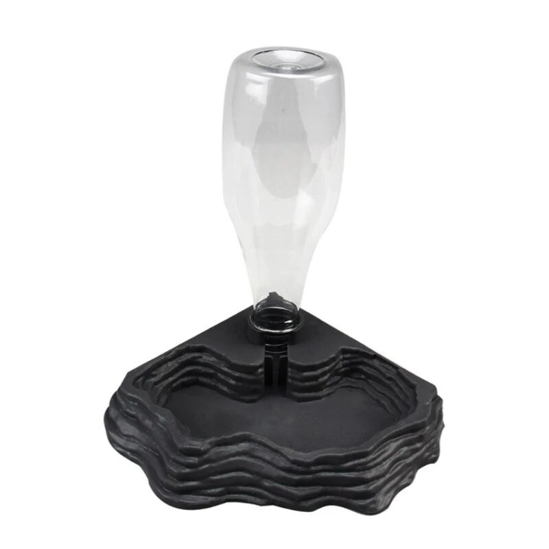 400 ml mājdzīvnieku reptn trauku bļoda bruņurupuča ķirzakas baseins rāpuļu kastes barošanai Bruņurupuču barotājs Ūdens dozators dzeramā strūklaka