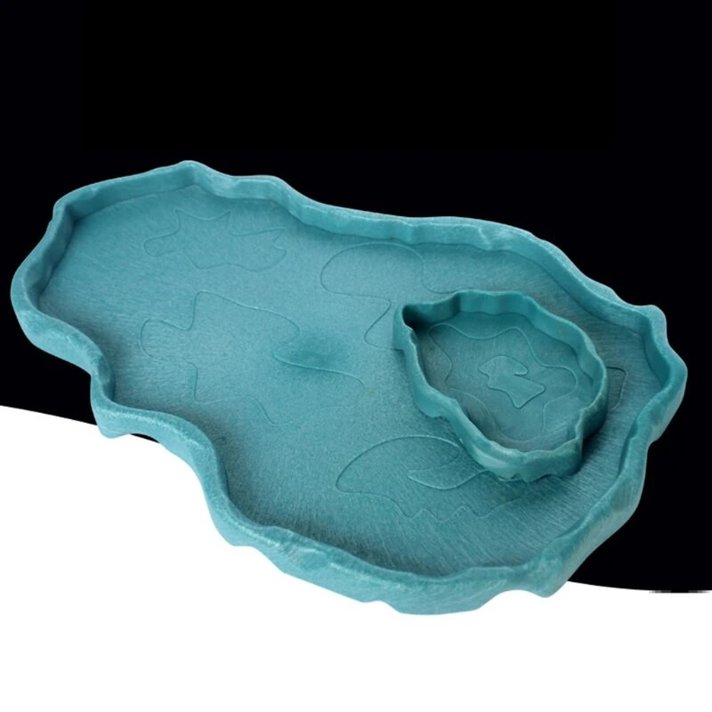 jauns lolojumdzīvnieku padeves bļodas izlietnes barošanas paplātes trauks pārtikas ūdens padeves katls bruņurupuča bruņurupučam