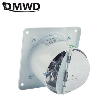 DMWD 4 ιντσών Ισχυρός αθόρυβος ανεμιστήρας εξαερισμού μπάνιου ανεμιστήρας κουζίνας Κουκούλα Εξαγωγέας αέρα Τουαλέτας Ανεμιστήρας παραθύρου 25W